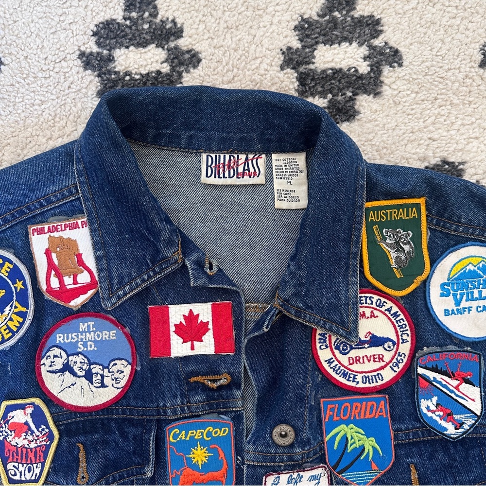 Patchwork Denim Jacket - image 5